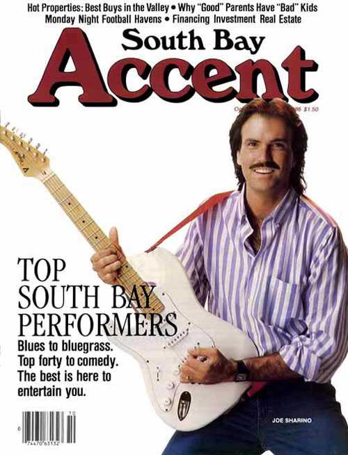 Joe Sharino on cover of the South Bay Accent