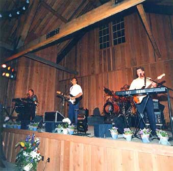 The Joe Sharino Band in Felton, 1998